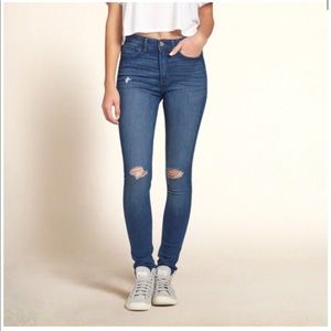 Hollister Super Skinny High Rise Jeans